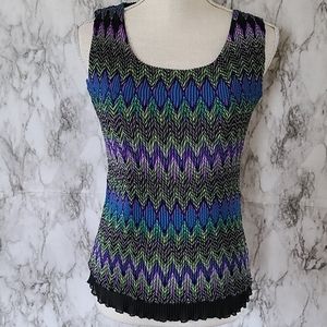 Veeca accordion blouse size small